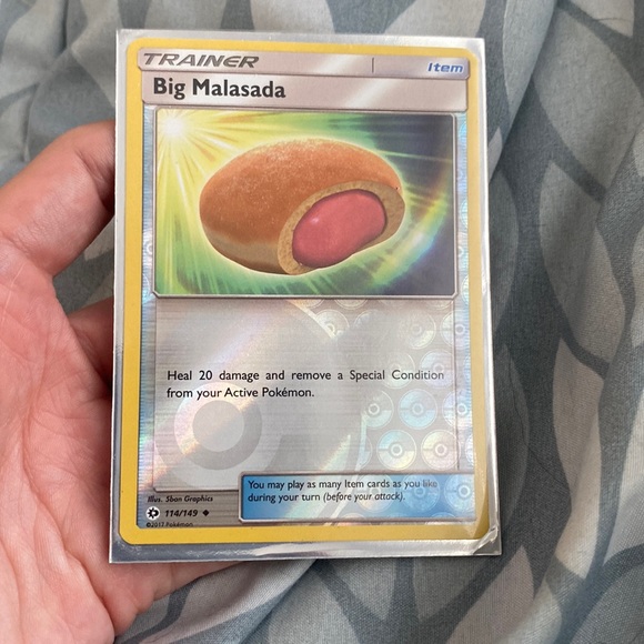 big malasada pokemon card Big Malasada (114/149) [Sun & Moon: Base Set]